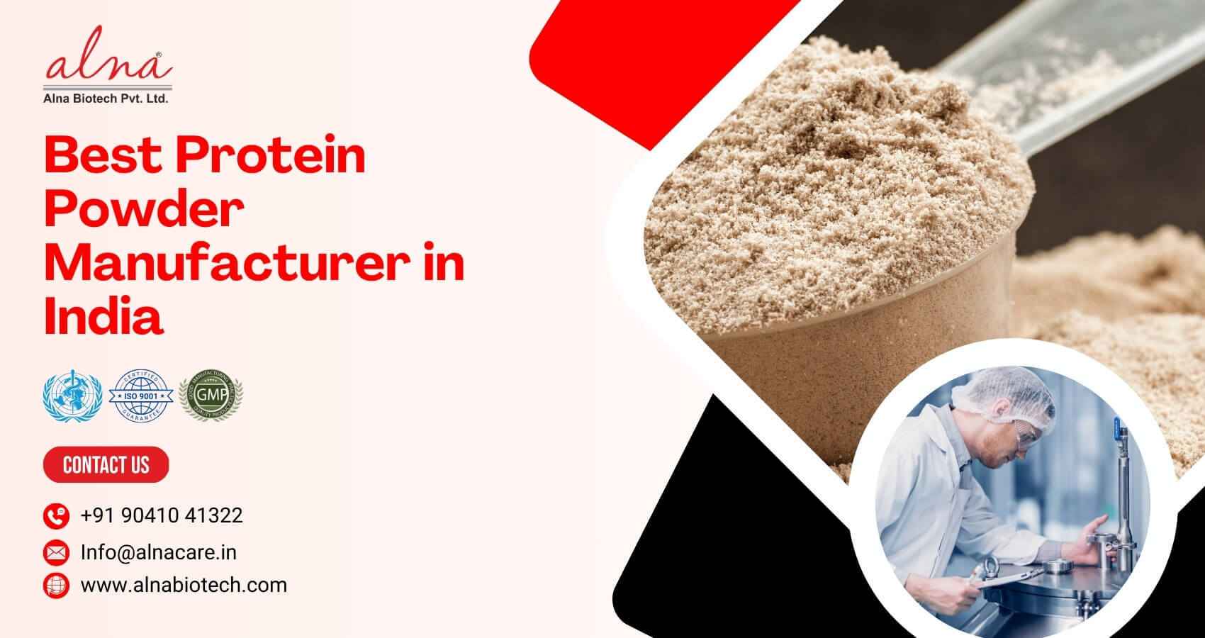 Alna biotech | Best Protein Powder Manufacturers in India